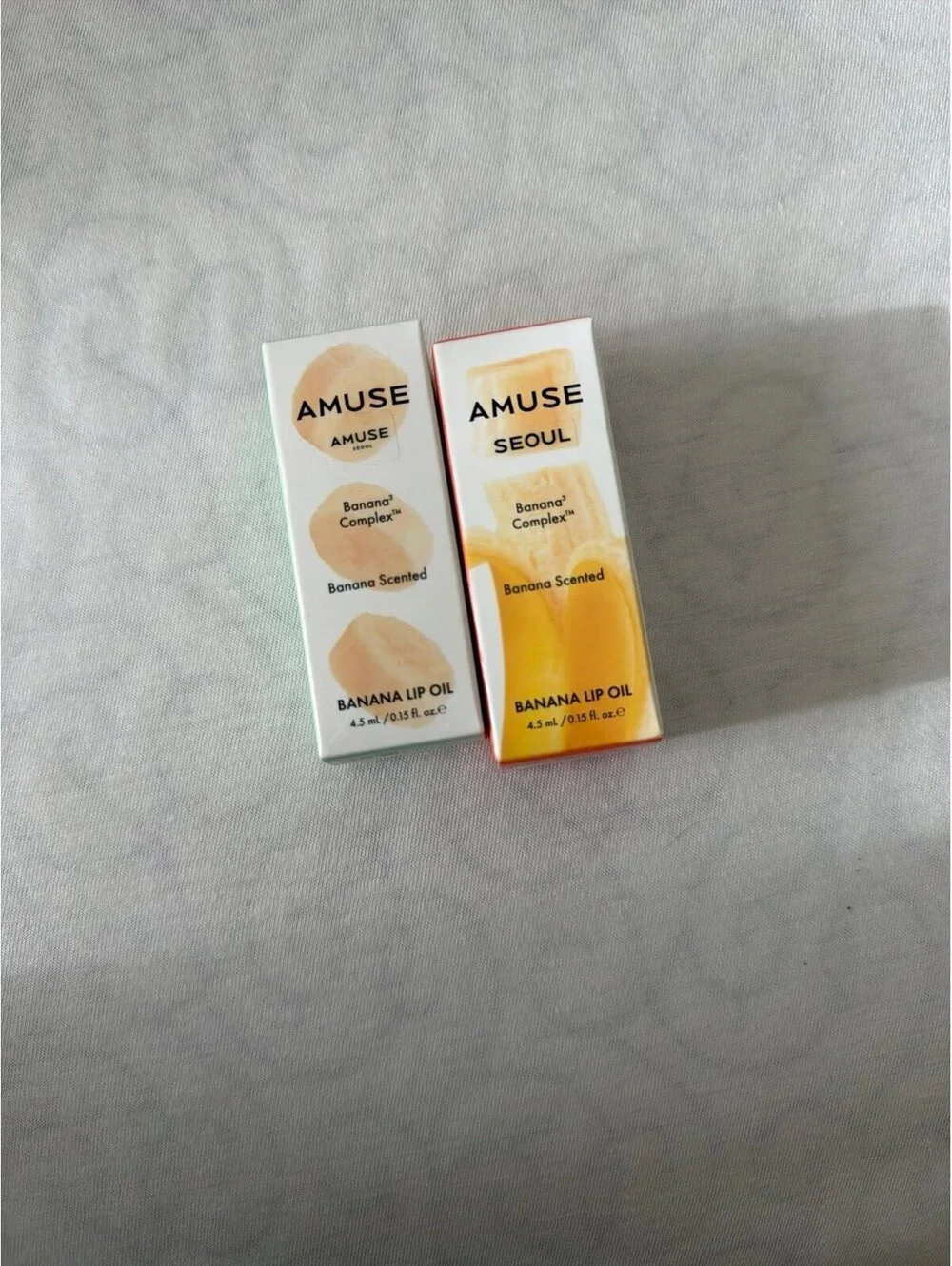 BNIB Amuse Seoul Banana Lip Oils